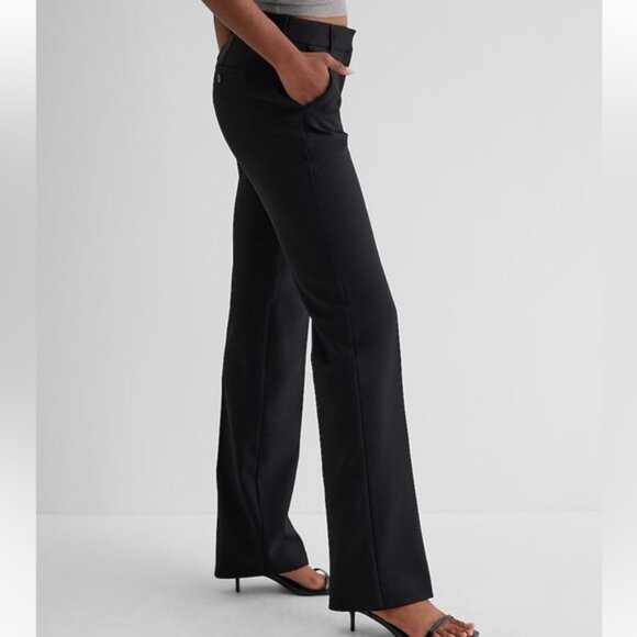 🆕 NWT Express Editor Original Low Rise Bootcut Pant, Women’s Size 6, In Plastic - Picture 6 of 11